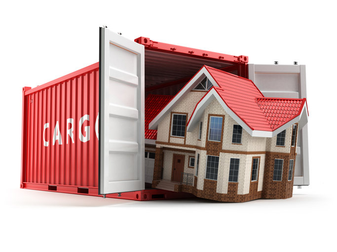 Wind and water tight used shipping container for sale at Fort Knox Vernal